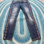 Driftwood  Western Aztec Embroidered Mid Rise Jeans Women's 27 Photo 1