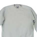 Aritzia TNA The Cozy Fleece Pullover Crew Neck Sweatshirt Boyfriend Women's XS Blue Photo 2