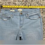 Universal Threads Universal Thread Mid-Rise Skinny Blue Jeans 14 32 Short Ankle Length Light Wash Photo 2