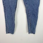 Abercrombie & Fitch Simone High Rise Ankle Jeans Raw Hem Size 26 2S SHORT EUC Photo 2