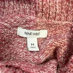 Nine West  Pink Cowl Neck Pullover Sweater Size M Photo 4