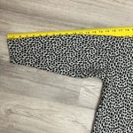 Adrienne Vittadini Vtg - Black & White Animal Print 3/4 Sleeve Sweater Dress S Photo 12