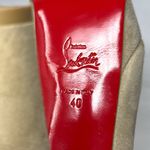 Christian Louboutin  Altanana 140 Suede Platform Open Toe Block Heel Pumps 40 Photo 8