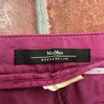 Max Mara  Fuchsia Stretch Capri Pants Photo 3