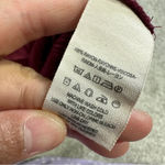 Free People Crinkle Spin Me Tunic Shirt Dress Longsleeve Button Front in Red XS Photo 14