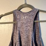 Under Armour Women's Purple Tank Top Medium Camo Print Loose Fit HeatGear Photo 4