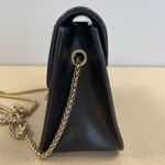 Furla Black Leather Mini Metropolis Chain Crossbody Bag - Preowned Photo 4