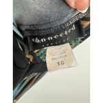 Connected Apparel Y2K Babydoll Midi Dress Size 10 Vtg Dark Romantic Whimsigoth Forest Fairy Belt Photo 5