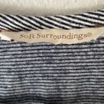 Soft Surroundings  Waldport Tank Top XS Striped Wide Strap Scoop Neck Photo 2