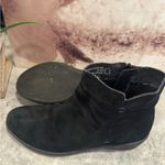 Good For The Sole Women's Black Natural Wedge Ankle Boots Size 9 Photo 5