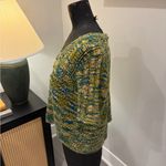 JH Collectibles Grunge Green Forest Fairy Gobblin Cropped Crochet Cardigan Large Photo 2