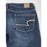American Eagle  Stretch Women's Blue Jeans Skinny Sz 6 Dark Wash  Inseam 31 Photo 6