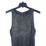Mossimo Supply Co Mossimo Gray Metallic Shimmering Sparkle Sleeveless Tunic Top XXL Photo 2