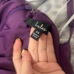 Lulus Mini Dress purple sequin semi formal Photo 3