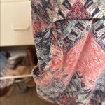 Live Love Dream Aeropostale Pink and Blue Patterned Romper Photo 3