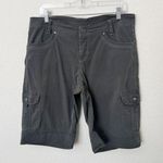 Kuhl [] Gray Hiking Outdoors Cargo Shorts Gorpcore Bermuda Stretch Casual Size 12 Photo 0