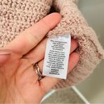 BP  Turtleneck Knit Sweater Blush Pink Sz XS Photo 5