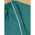 NEW Green Jogger Pants Unisex Stripes Zip Hem Athletic Retro Sport Vintage Track Photo 1