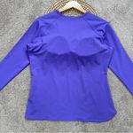 Coolibar Women’s Kawela Swim Top Padded Self Bra Longsleeve UPF 50+ in Purple L Size L Photo 8