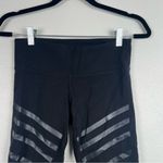 Alo Yoga Alo Airbrush Stripe Leggings Black Sz S Photo 2