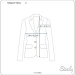 Newport News Blazer Skirt Suit Set Womens 4/6 Brown Floral Fall Photo 10