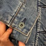 Custom Telluride Sherpa Lined embroidered polo Denim Jacket Blue Photo 3