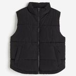 H&M NWT Black Puffer Vest Photo 0