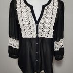 Fresh Brewed Black Crochet Detail Semi Photo 1