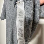 Chico's Chico’s Lillian Gray Wool Blend Faux Fur Collar Cardigan Sweater Photo 5