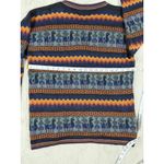 Arconi's Alpaca Wool Blend Cardigan Sweater Aztec Southwestern Style Size M Blue Size M Photo 4