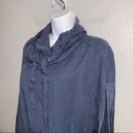 Free People  Movement Dusty Blue Windbreaker Pullover Photo 1