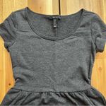 Forever 21 Charcoal Gray Fit & Flare Pocket Dress - Size Small Photo 1
