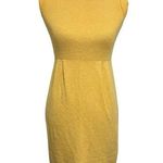 St. John Knit Dress for Saks Fifth Avenue Sheath Vintage Yellow Sleeveles size 6 Photo 0