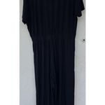 Pact Charlie Black Jumpsuit Organic Cotton Flowy Stretch Breathable Oversized Size XXL Photo 4