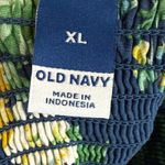 Old Navy  Slip Maxi Dress Women's XL Multi Floral Pleated Spaghetti Sun Summer Photo 3