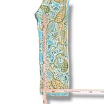 Rachel Zoe Womens Pants Large Wide Leg Boho Paisley Print Aqua NWT Resort Photo 4