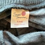 secret treasures Comfy Joggers Gray Space Dye Elastic Drawstring Womens Small Photo 7