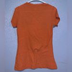 Under Armour  semi fitted heat gear orange athletic short sleeve shirt Photo 2