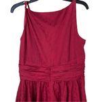 Spiegel Vintage Classic Red Floral Sleeveless Fit Flare Dress Size 12 Photo 4