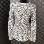Ultra Flirt Knit Grey And White Sweater Photo 1