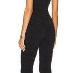 superdown  Bethany Ruched Jumpsuit in Black Small Photo 1