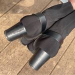 Stuart Weitzman Vintage Black Gore Tex Waterproof Moto Ankle Boot 7.5 Photo 5