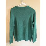 J.Crew  Green Lambswool Crewneck Pullover Sweater Size S Photo 2