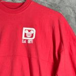 Disney  World Spirit Jersey Long Sleeve Graphic Tee Travel Red Orange Womens‎ XS Photo 4
