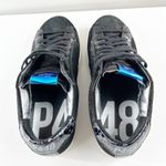 P448  John Sparkle Glitter Skateboard Shoes Sneakers Black 37 / 7 Photo 7