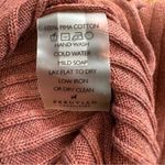 Peruvian Connection Women's Ribbed Turtleneck in rust brown NWT Photo 4