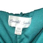 Emerald Sundae Green Lace Floral Dress Size XS Photo 3