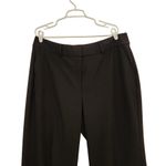 Lane Bryant  Straight High Rise Flat Front Trouser Slacks Dress Pants Black Sz 16 Photo 4