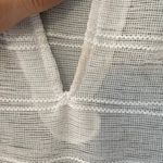 Bathing Suit Cover Up White Size M Photo 2