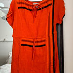 Ace & Jig  Orange Black Tunic Dress XS Photo 0